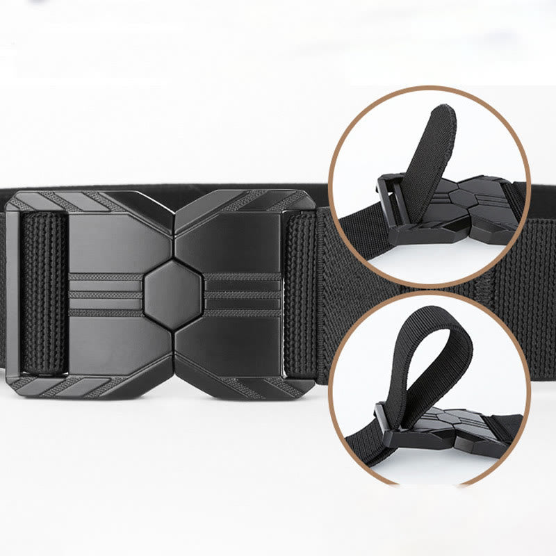 Cintura tattica da uomo con elastico a sgancio rapido