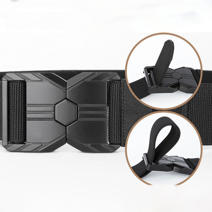 Cintura tattica da uomo con elastico a sgancio rapido