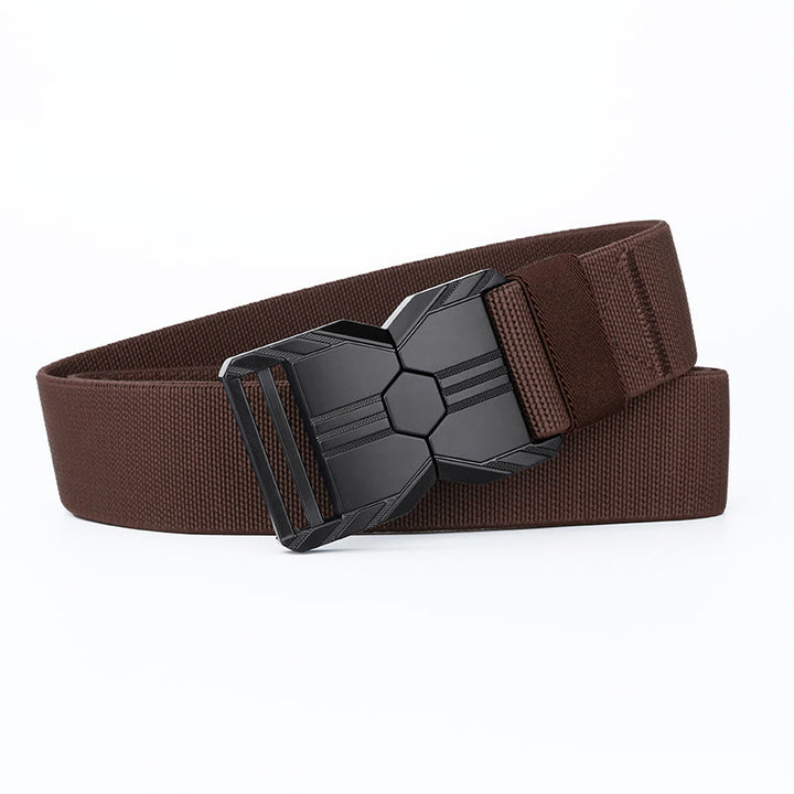 Cintura tattica da uomo con elastico a sgancio rapido - Marrone - 42 - image 12