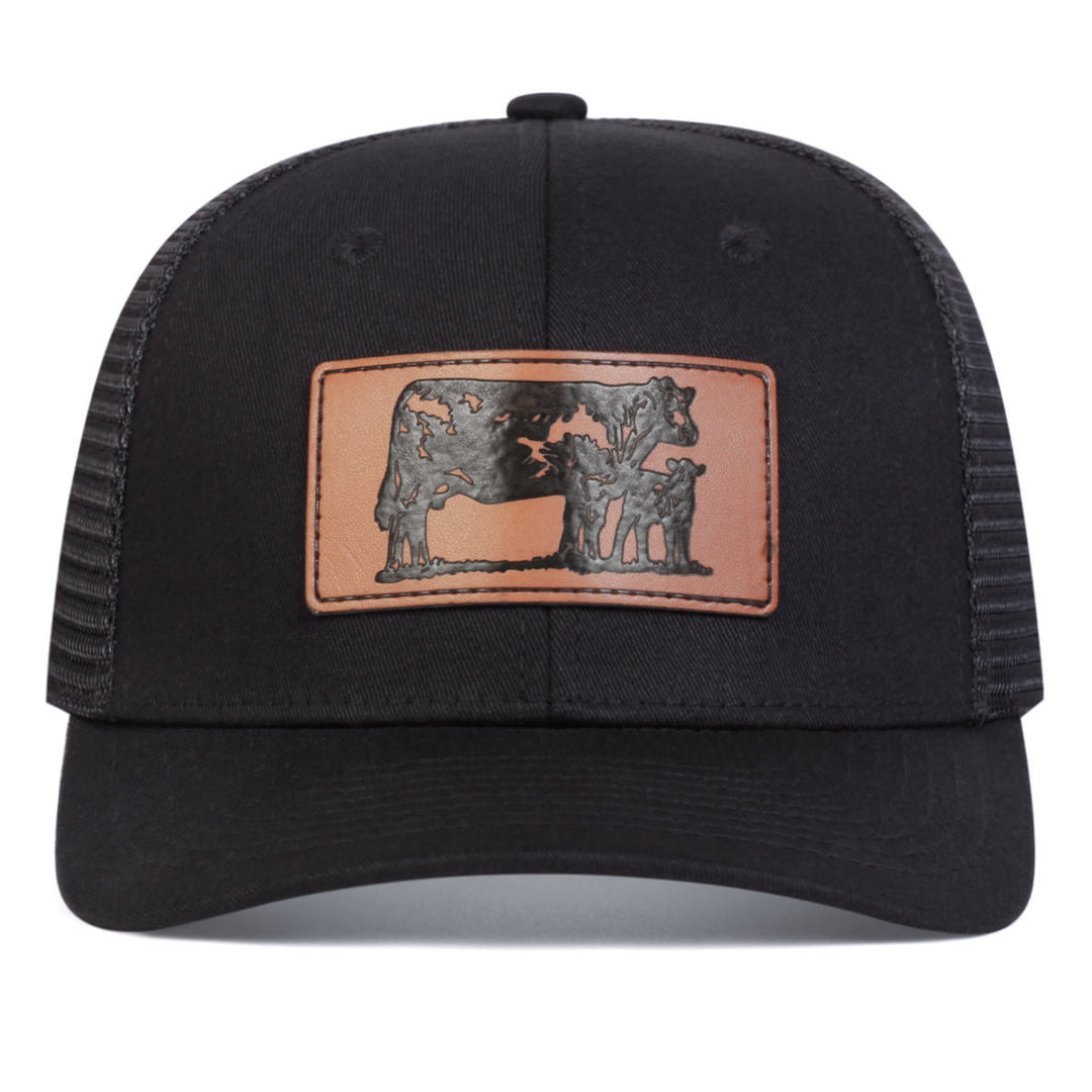 Cappello da camionista regolabile Bull Leads The Calf