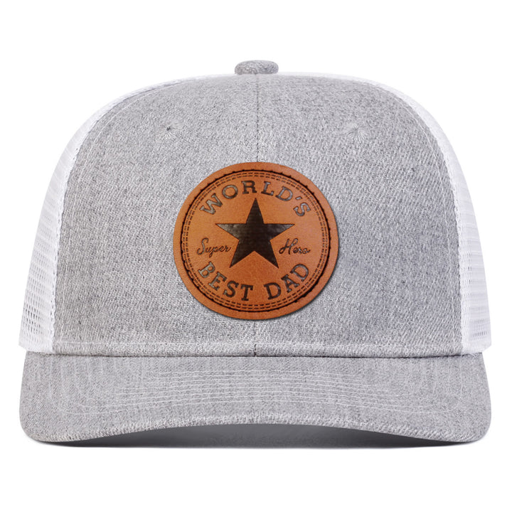 Cappello da camionista regolabile da uomo World's Best Dad