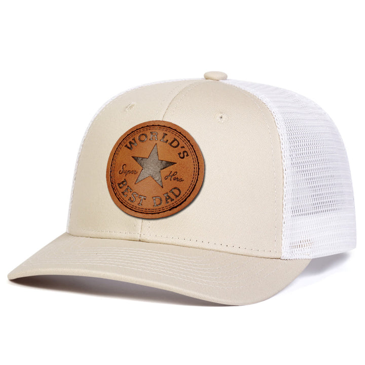 Cappello da camionista regolabile da uomo World's Best Dad