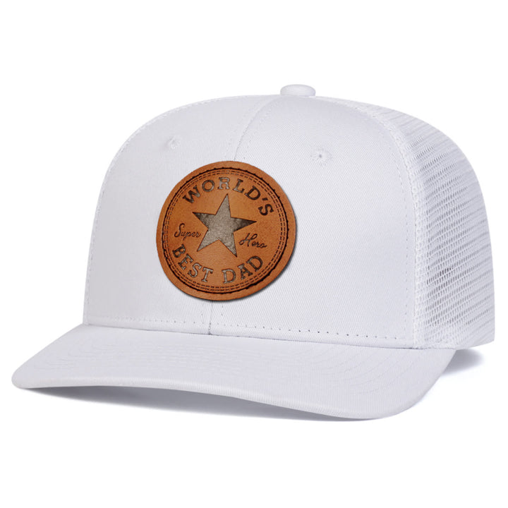 Cappello da camionista regolabile da uomo World's Best Dad