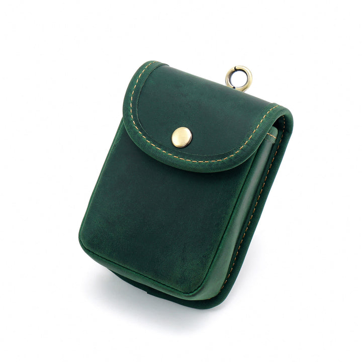 Mini portamonete retrò da appendere alla cintura - Verde scuro - image 6
