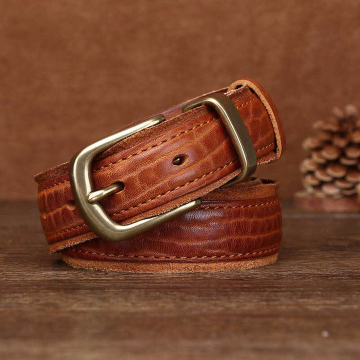 Texture ruvida Acqua Increspatura Vintage Pelle Dettagliata BVelt
