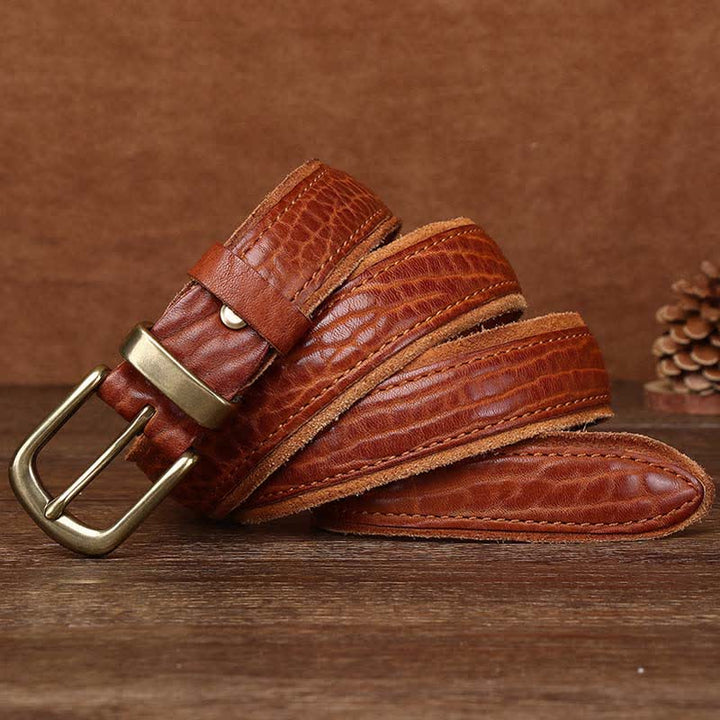 Texture ruvida Acqua Increspatura Vintage Pelle Dettagliata BVelt