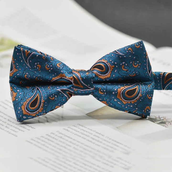 Papillon elegante da uomo con motivo Paisley Vintage Art - Stile n. 5 - image 8