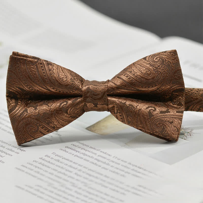Papillon elegante da uomo con motivo Paisley Vintage Art