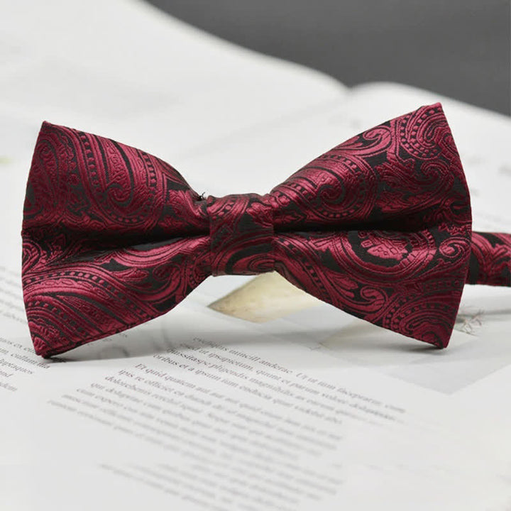 Papillon elegante da uomo con motivo Paisley Vintage Art