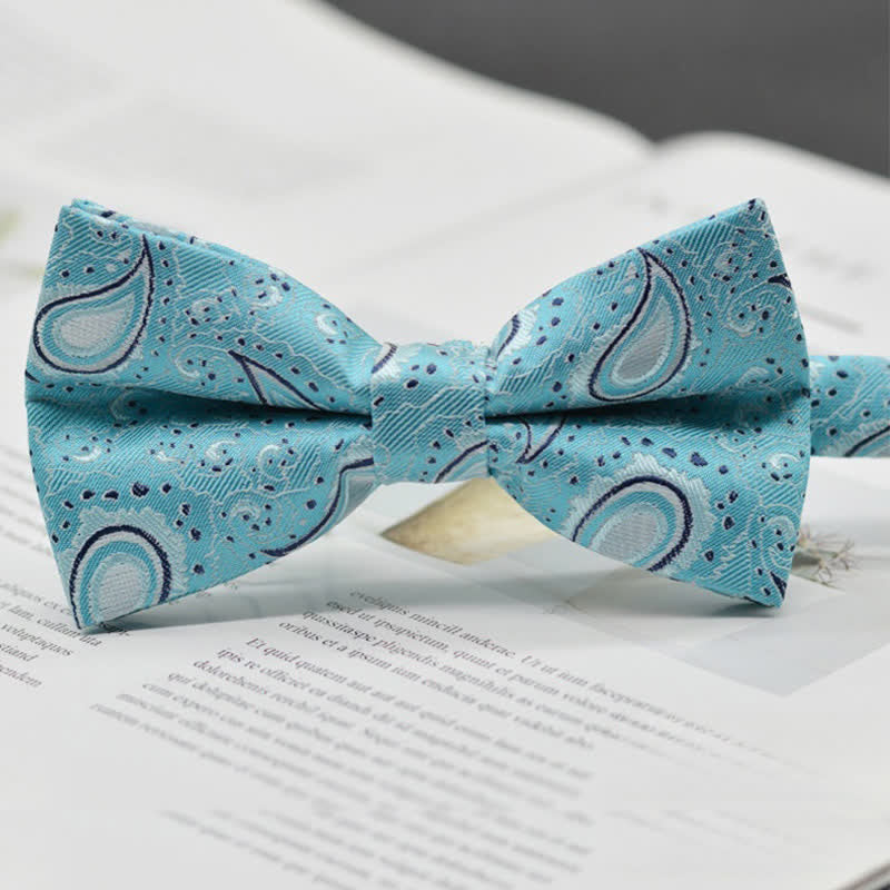 Papillon elegante da uomo con motivo Paisley Vintage Art - Stile n. 9 - image 12