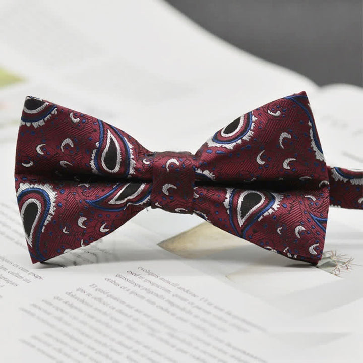 Papillon elegante da uomo con motivo Paisley Vintage Art