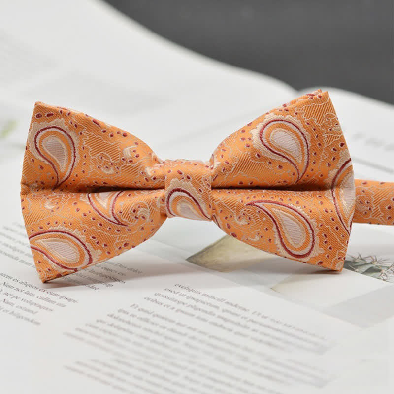 Papillon elegante da uomo con motivo Paisley Vintage Art