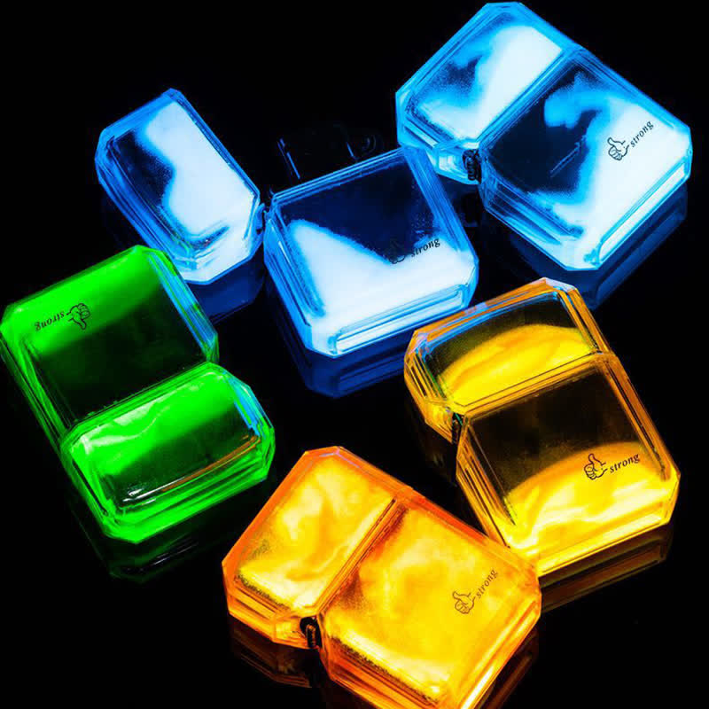 Accendino a butano ricaricabile Quicksand di colore fluorescente affresco
