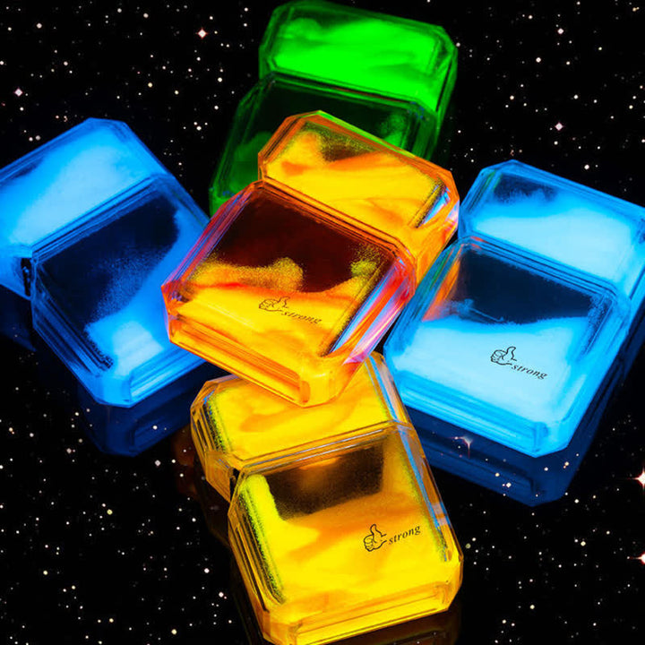 Accendino a butano ricaricabile Quicksand di colore fluorescente affresco