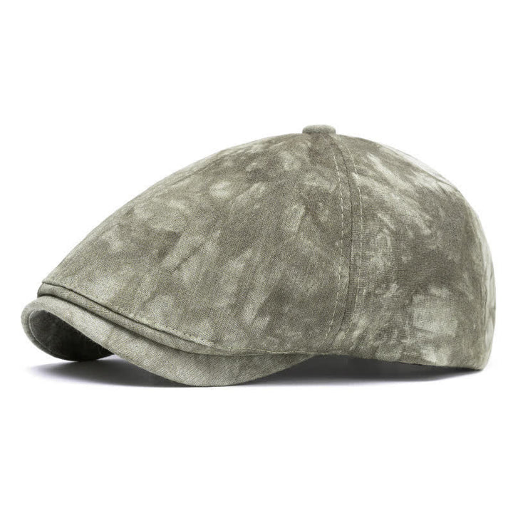 Cappello basco in cotone tie-dye elegante primaverile
