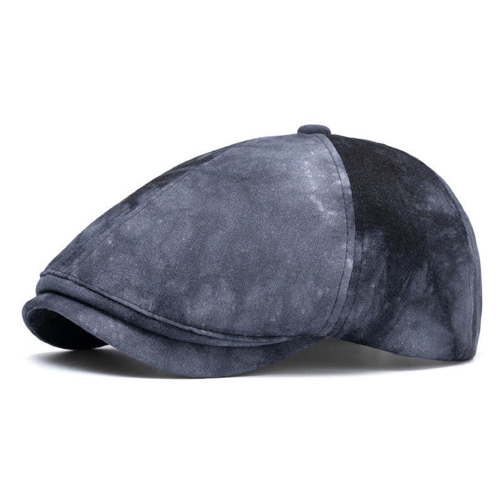 Cappello basco in cotone tie-dye elegante primaverile - Nero - Stile n. 2 - Regolabile (22"-24") - image 15