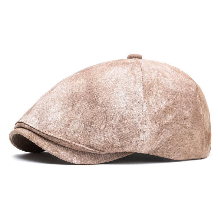 Cappello basco in cotone tie-dye elegante primaverile