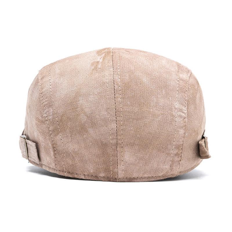 Cappello basco in cotone tie-dye elegante primaverile