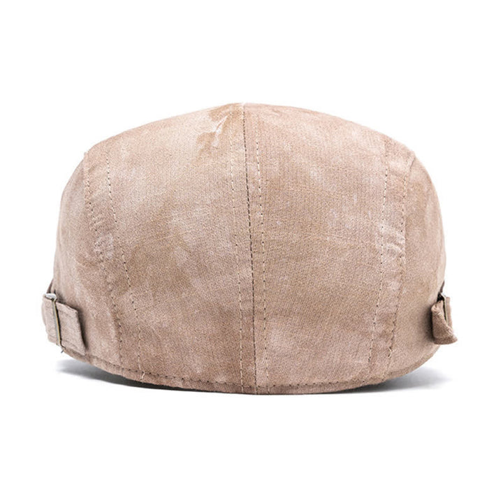 Cappello basco in cotone tie-dye elegante primaverile