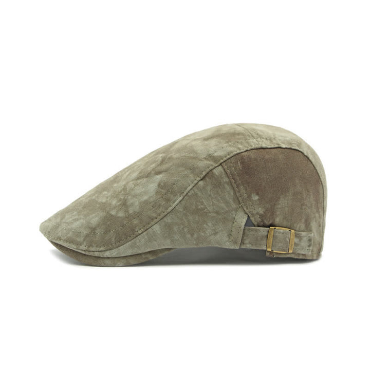 Cappello da giornalaio in cotone tinto in capo in stile vintage - image 17
