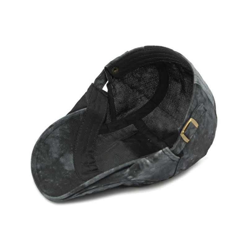 Cappello da giornalaio in cotone tinto in capo in stile vintage - image 8