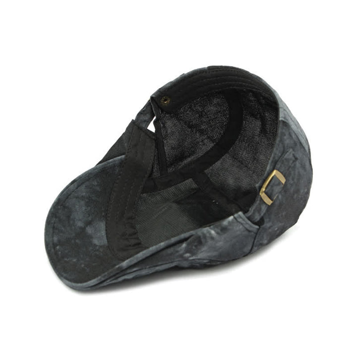 Cappello da giornalaio in cotone tinto in capo in stile vintage - image 8