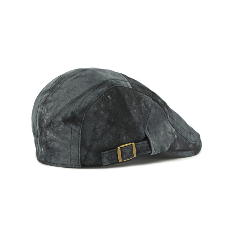 Cappello da giornalaio in cotone tinto in capo in stile vintage - image 7