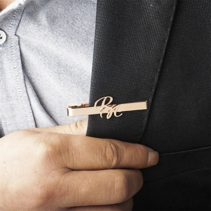 Personalizza la tua lettera iniziale per cravatte da matrimonio