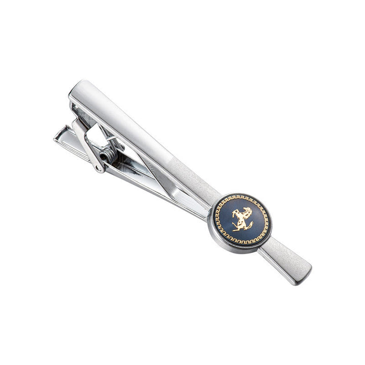 Set di gemelli con fermacravatta a forma di cavallo in corsa per abito da sposa