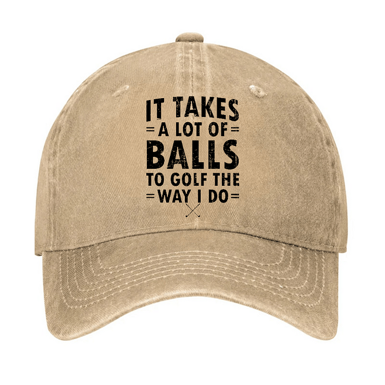 Ci vuole un sacco di palle - Cappellino da baseball regolabile