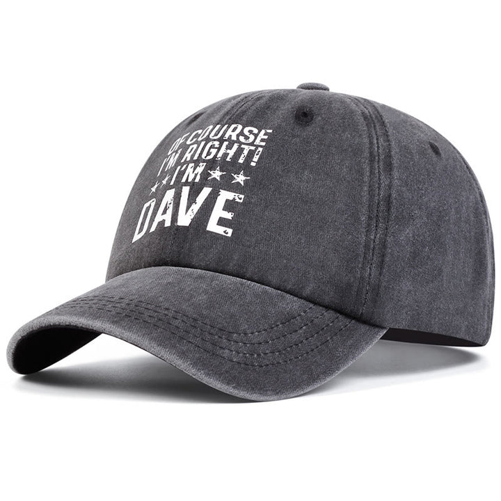 Cappellino da baseball regolabile "Certo che ho ragione"