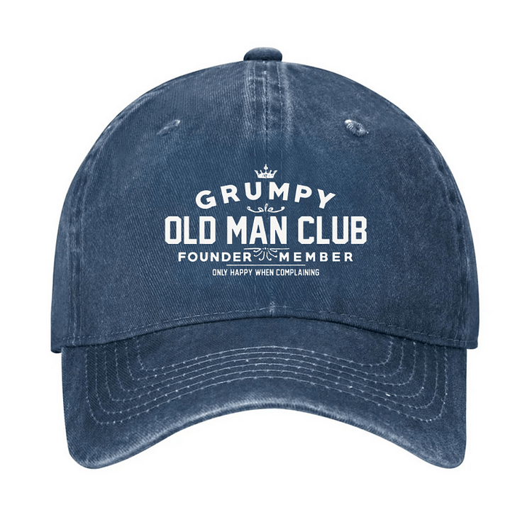 Cappellino da baseball regolabile Grumpy Old Man Club