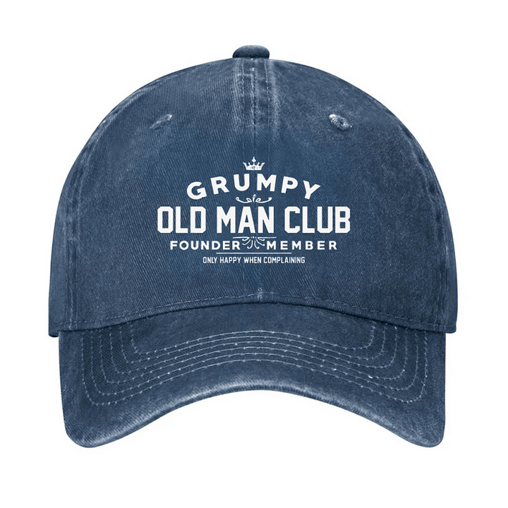 Cappellino da baseball regolabile Grumpy Old Man Club