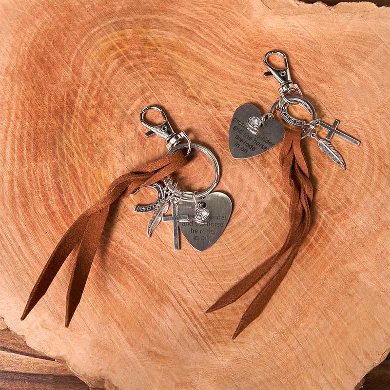 Set di portachiavi con fibbia per cintura, collana e coltello nascosto fai da te a forma di girasole occidentale