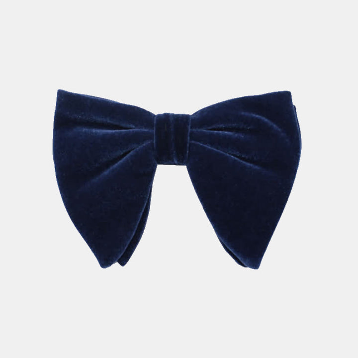 Papillon cadente in velluto oversize da uomo - Marina Militare - image 0