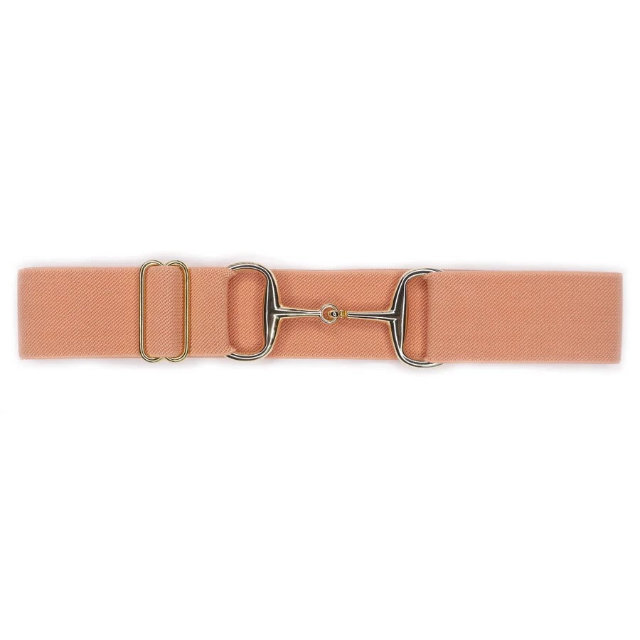 Cintura elastica equestre con fibbia a ferro di cavallo e filetto - Marrone - 34 - image 6