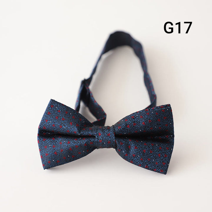 Papillon pre-annodato con cinturino regolabile e stampa floreale retrò - Stile n. 17 - image 18