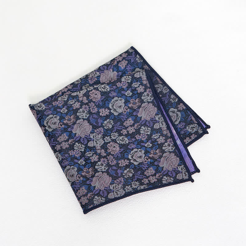 Cravatta floreale originale da uomo SteelBlue