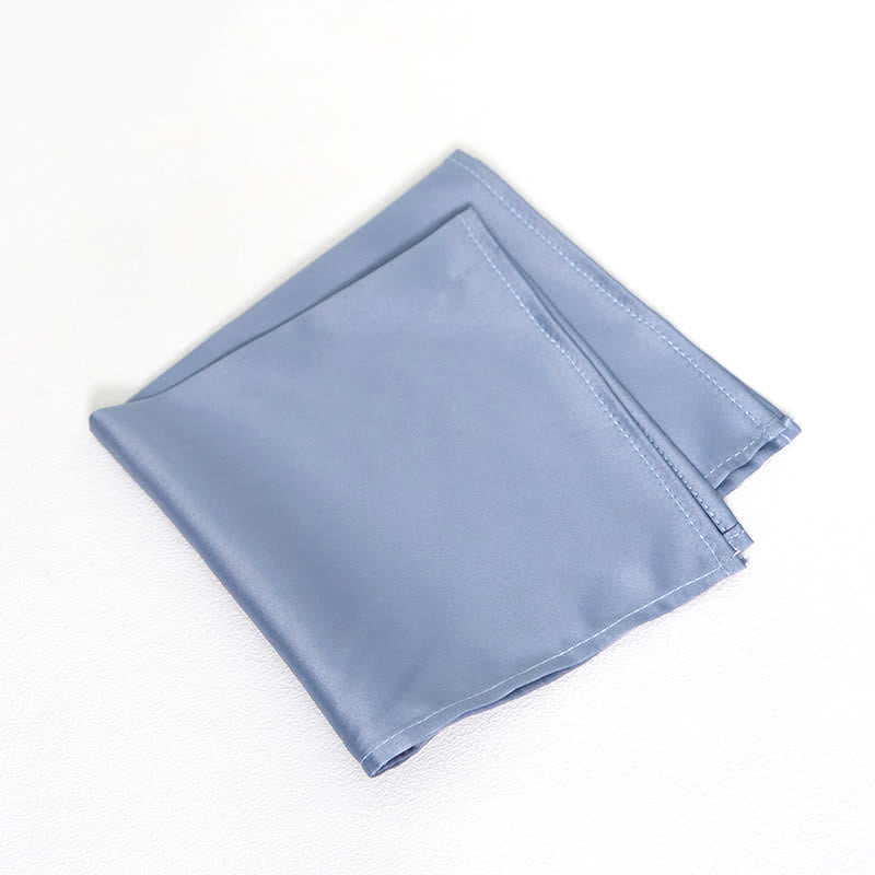 Fazzoletto da taschino con papillon glitterato da uomo - Cielo azzurro - Fazzoletto da taschino - image 9