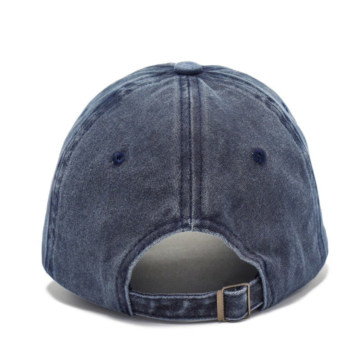 Cappellino da baseball regolabile con stampa di testo personalizzata