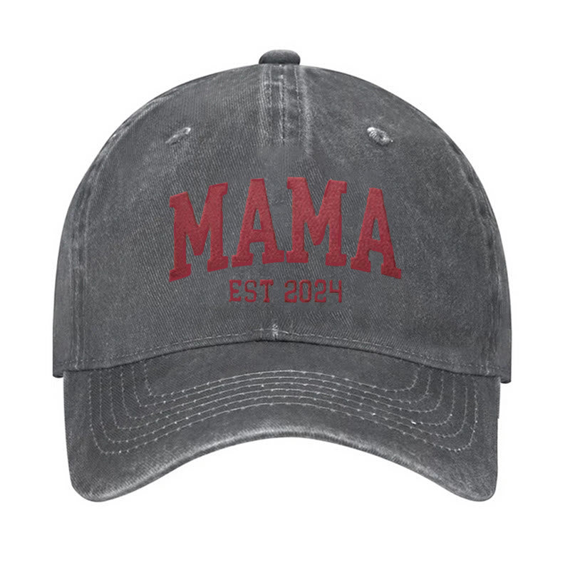 Cappellino da baseball regolabile Mama
