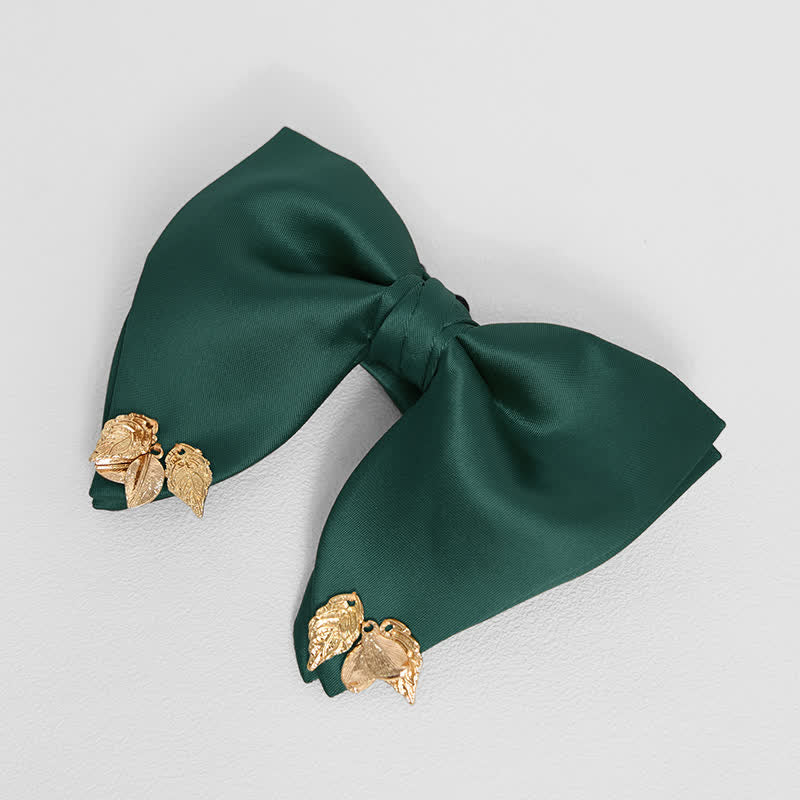 Fazzoletto da taschino oversize con papillon a doppio strato da uomo - Verde - Papillon - image 13