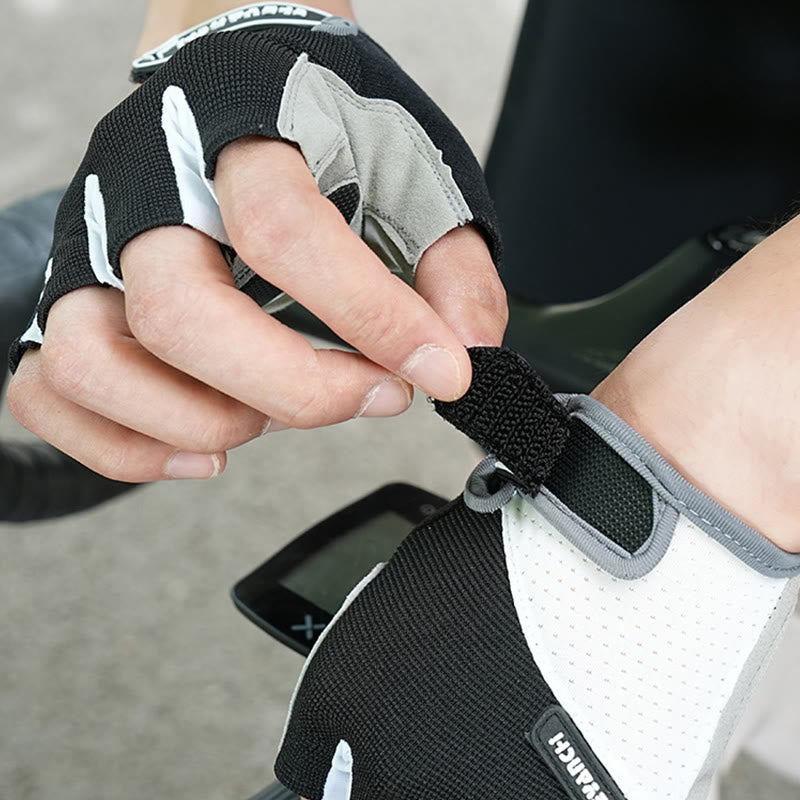 Guanti da ciclismo unisex antiscivolo a mezza dita