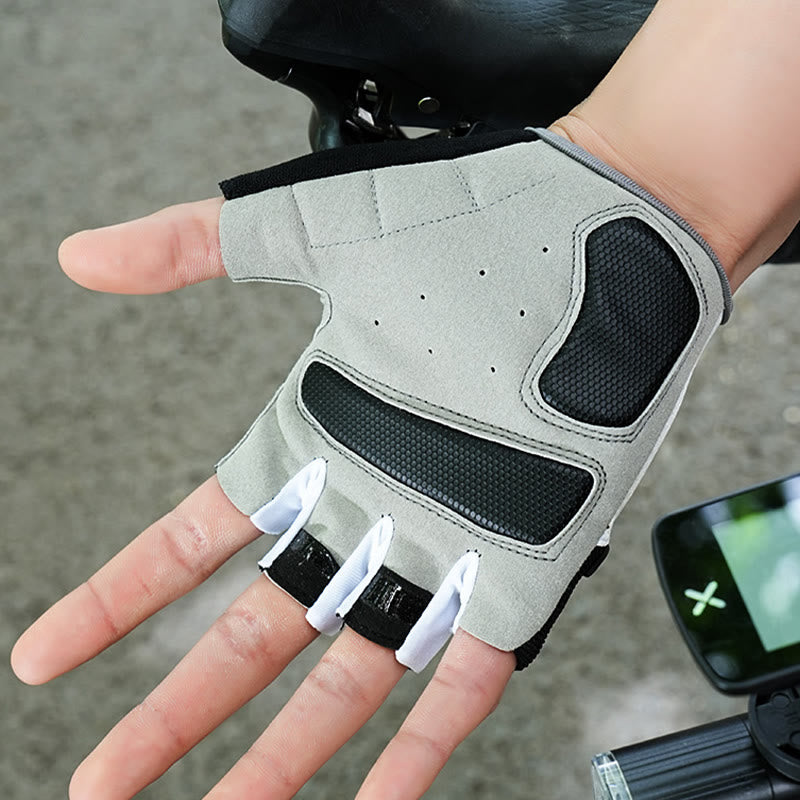 Guanti da ciclismo unisex antiscivolo a mezza dita