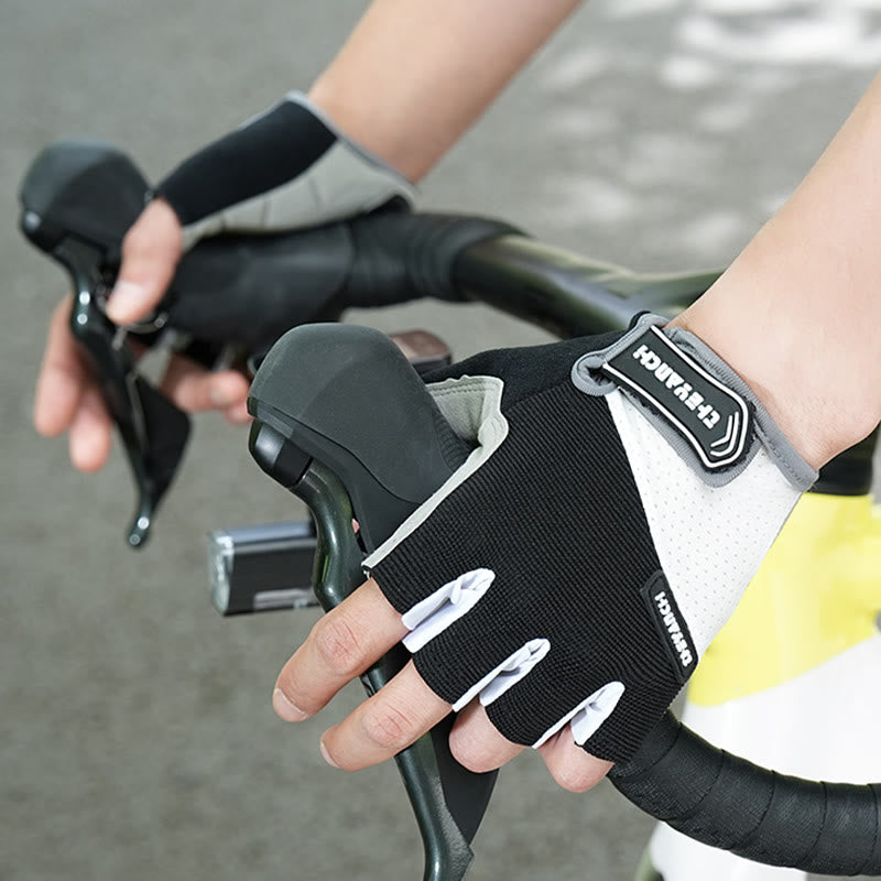Guanti da ciclismo unisex antiscivolo a mezza dita