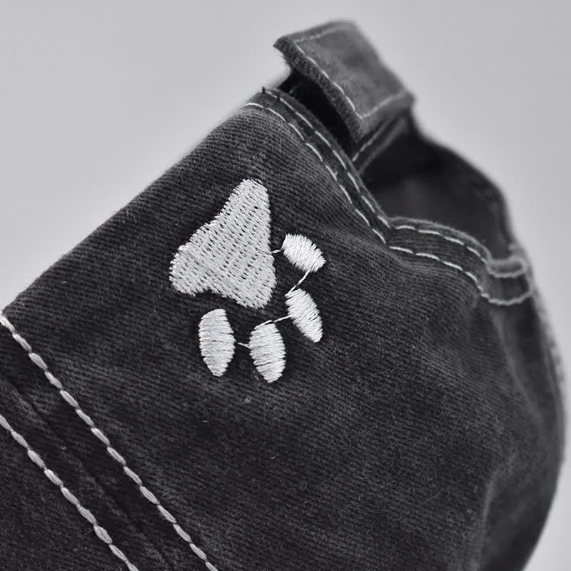 Cappellino da baseball lavato ricamato "Dog Vibes Only"
