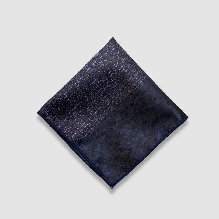 Fazzoletto da taschino a righe spesse con colori a contrasto da uomo