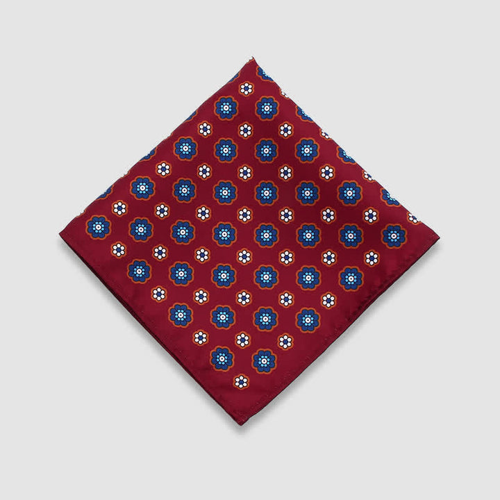 Fazzoletto da taschino da uomo con motivo Paisley Dots Vintage