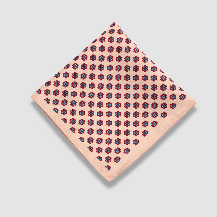 Fazzoletto da taschino da uomo con motivo Paisley Dots Vintage
