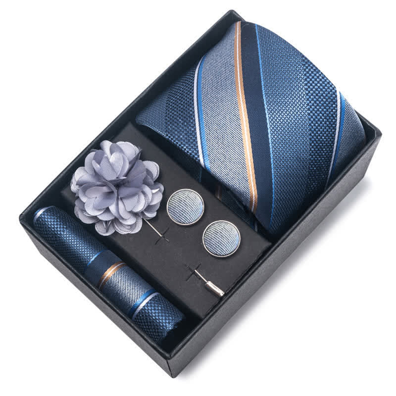 Set di 4 fazzoletti da taschino formali classici da uomo